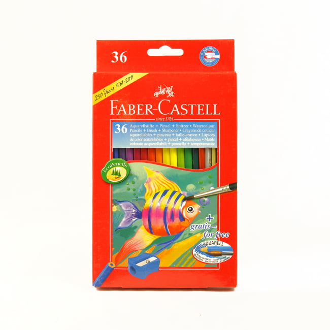 FABER CASTELL Student Watercolour Pencil Set of 36