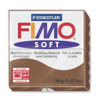 "CARAMEL" (colour ref:7) 56g FIMO Soft