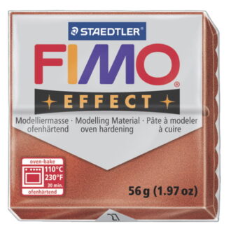 Fimo "COPPER" Effect - Metallic (colour ref:27) 56g block