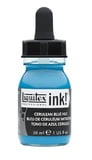 Liquitex Acrylic Ink - Cerulean Blue 30ml