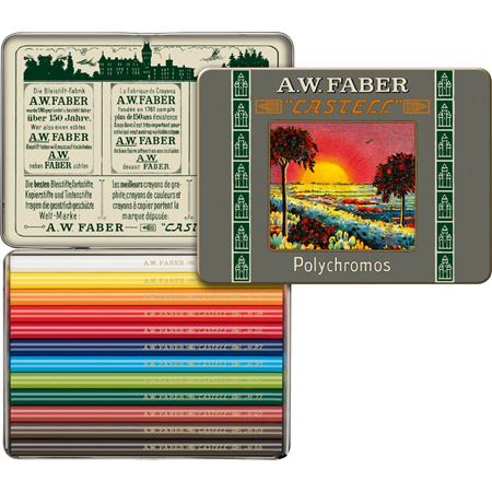 Faber Castell LIMITED EDITION Polychromos Pencils - Set of 12