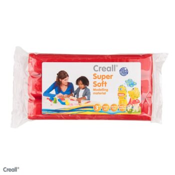 Creall SuperSoft Plasticine 500g - Red
