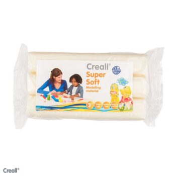 Creall SuperSoft Plasticine 500g - White