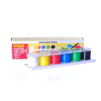 Poster Paint Set of 6 with palette