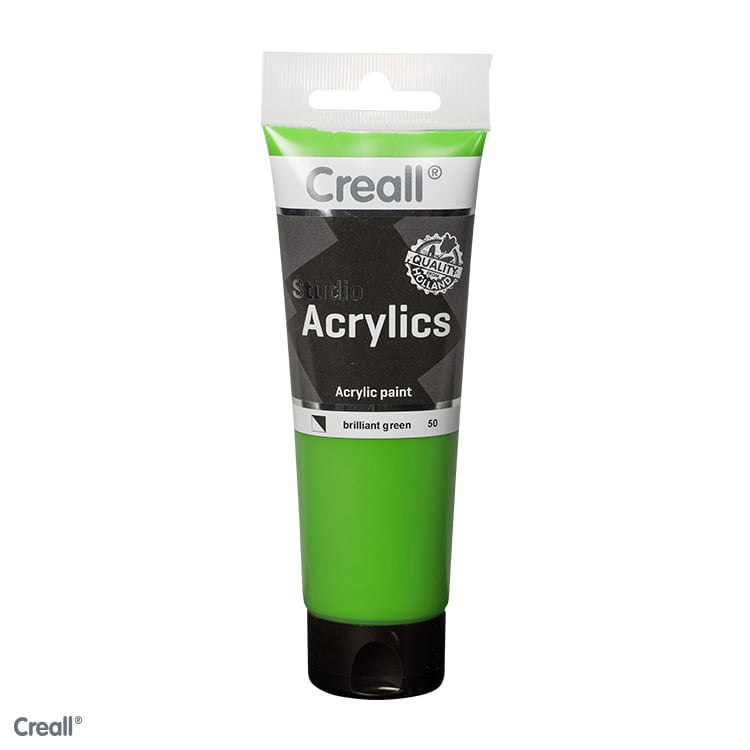 Creall Studio Acrylic Paint 120ml - Brilliant Green
