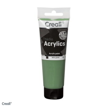 Creall Studio Acrylic Paint 120ml - Olive Green