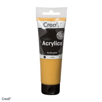 Creall Studio Acrylic Paint 120ml - Yellow Ochre