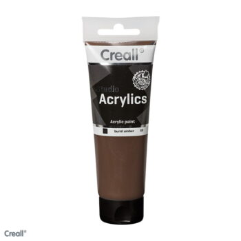Creall Studio Acrylic Paint 120ml - Burnt Umber