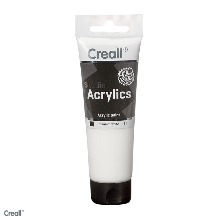 Creall Studio Acrylic Paint 120ml - Titanium White