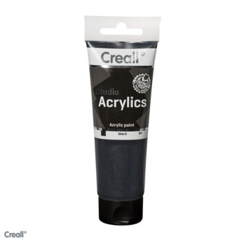 Creall Studio Acrylic Paint 120ml - Black