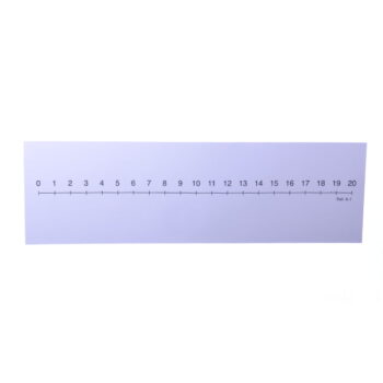 Table Number Lines - pack of 12