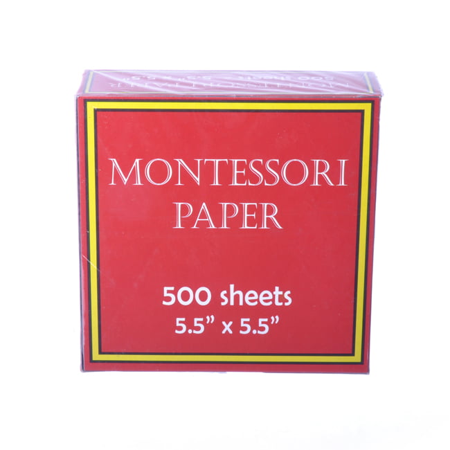 Montessori Inset Paper