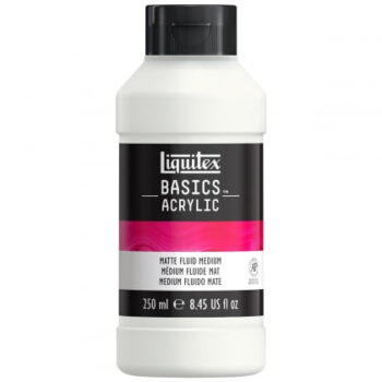 Liquitex Basics - Matte Fluid Acrylic Medium - 250ml