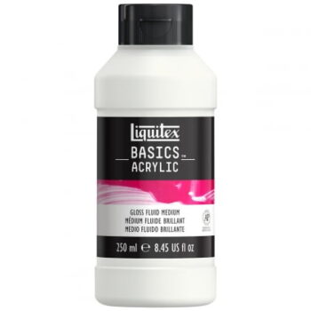 Liquitex Basics - Gloss Fluid Acrylic Medium - 250ml