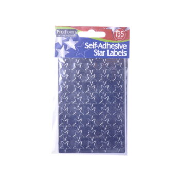 Merit Silver Stars Stickers