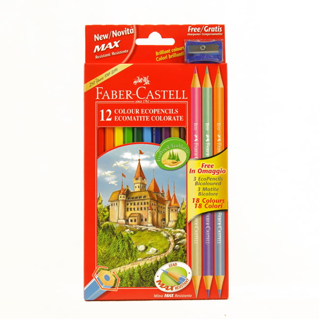 FABER CASTELL Colouring Pencils Set of 12
