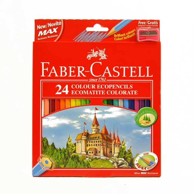 FABER CASTELL Colouring Pencils Set of 24
