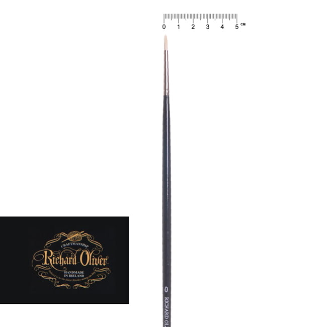 Series 127 Bristle Brush Round - 0