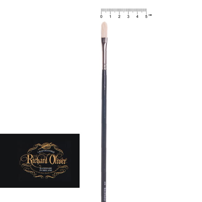 Series 128 Bristle Brush Filbert - 1