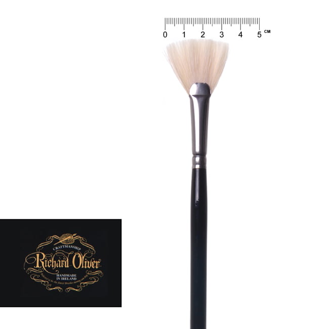 Series 127 Bristle Brush Fan Shape - 4