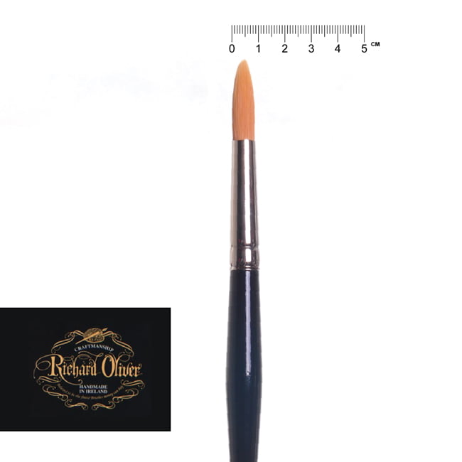 Series 600 Nylon Brush Round - 12