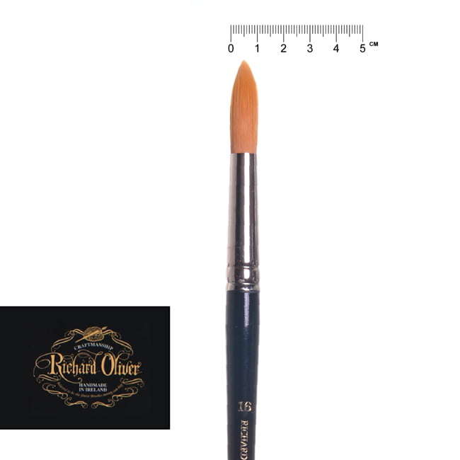 Series 600 Nylon Brush Round - 16