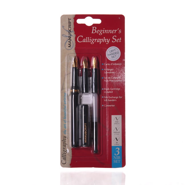 Calligraphy Cartridge Pen Set (Left-handed)
