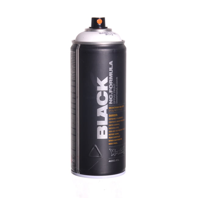 Montana "BLACK" 400ml Spray Paint - White (9105)