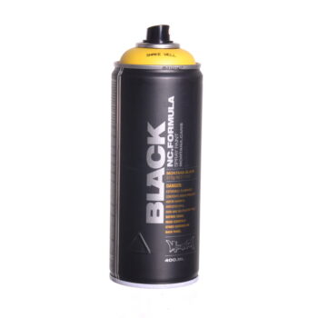 Montana "BLACK" 400ml Spray Paint - Yellow (1030)