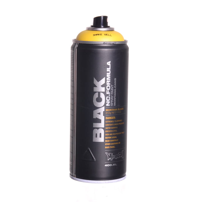 Montana "BLACK" 400ml Spray Paint - Yellow (1030)
