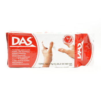 "DAS" 1kg Block Air Drying Clay - White