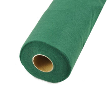 Felt Roll 45cm x 5 metres - Christmas Green