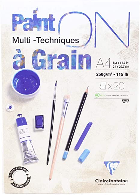 PAINT ON Multi-Technique Pad - A4 Grained