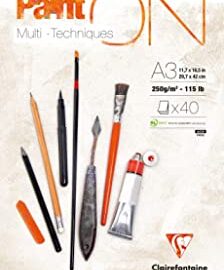 PAINT ON Multi Technique Pad - A3 White