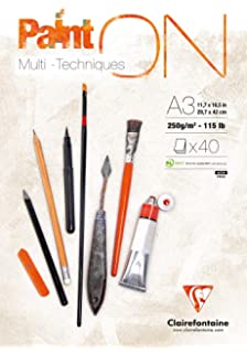 PAINT ON Multi Technique Pad - A3 White