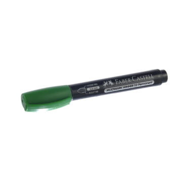 FABER CASTELL Permanent Marker - Bullet tip - Green