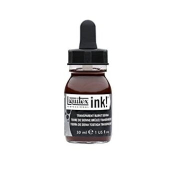 Liquitex Acrylic Ink - Transparent Burnt Umber 30ml