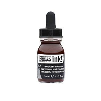 Liquitex Acrylic Ink - Transparent Burnt Umber 30ml