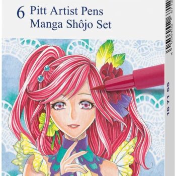 Faber Castell Manga 6 Pen Set - "Shojo"