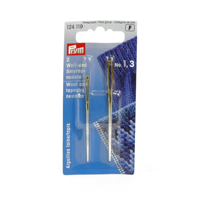 Large Eye Steel Wool Needles - Pack of 3