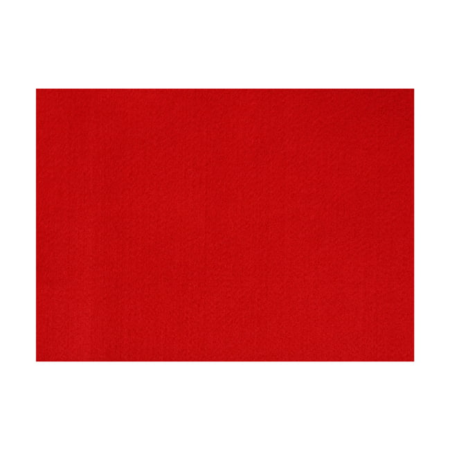 Felt Pieces A4 - Single piece - Red