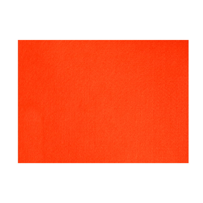 Felt Pieces A4 - Single piece - Orange