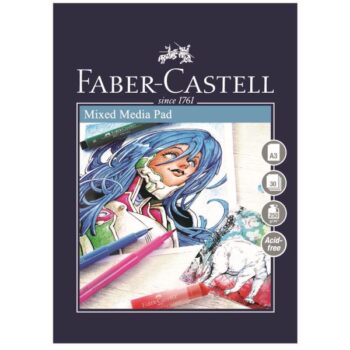 Faber Castell - A3 Mixed Media Drawing Pad 250g paper 30 shts
