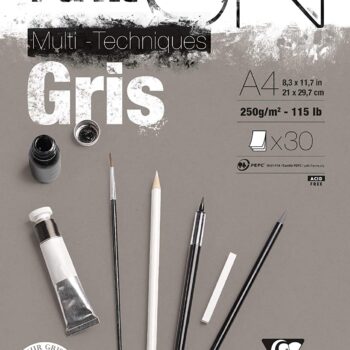 PAINT ON Multi-Technique Pad - A4 Grey