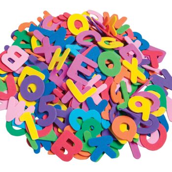 Crayola Craft Foam Numbers & Letters - Pack of 266