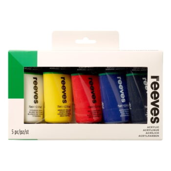 Reeves Fine Acrylic Tube set - 5x75ml