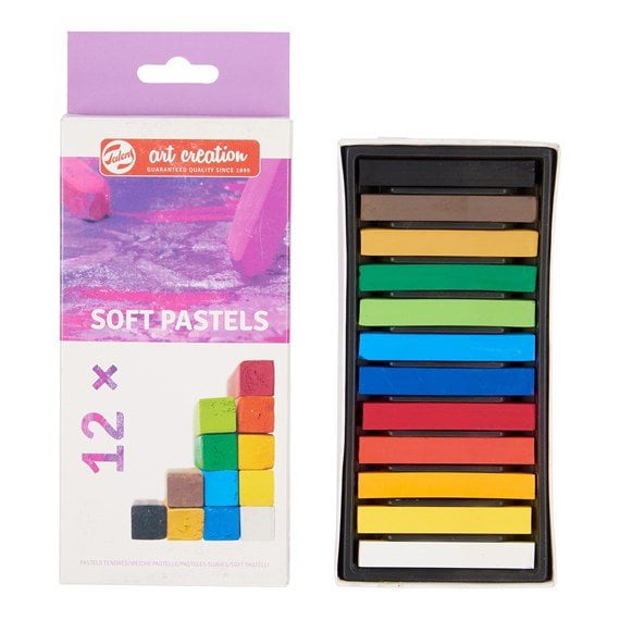 Royal Talens Soft Pastels - Box of 12 colours