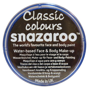 Snazaroo Face Paint 18ml – Black (111)