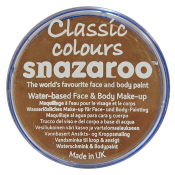 Snazaroo Face Paint 18ml - Light Brown (988)