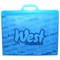 A3 size - "Westfolio" Art Carry File - BLUE